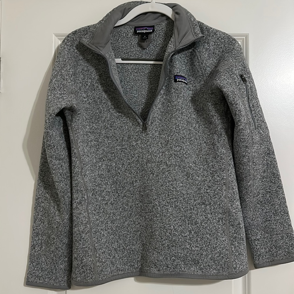 Patagonia Grey Quarter Zip Jacket